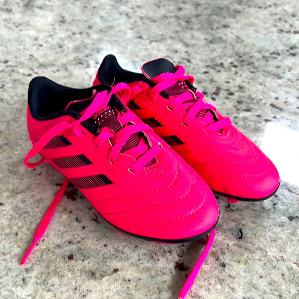 Adidas cleats, size 12, like new!
